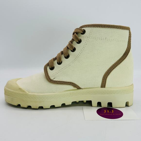 Dafna by Naot Women's Scout Lug Sole Lightweight Canvas Boots Size 38 EU/ 7 US - Picture 8 of 11